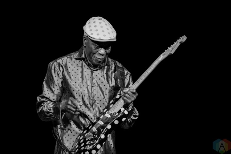 TORONTO, ON - APRIL 14: Buddy Guy performs at Massey Hall in Toronto on April 14, 2018. (Photo: Julian Avram/Aesthetic Magazine)