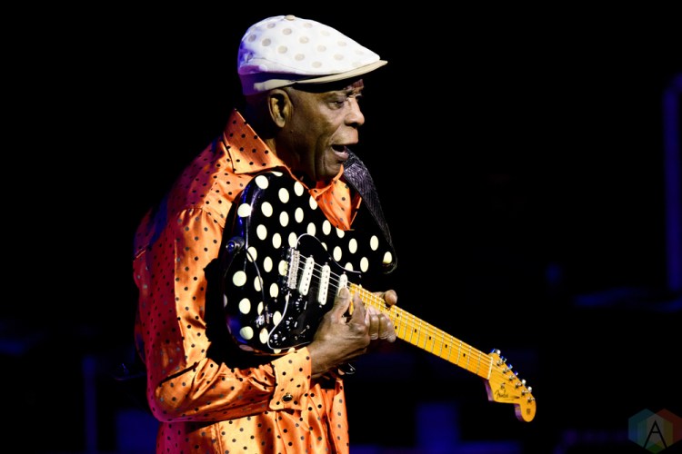 TORONTO, ON - APRIL 14: Buddy Guy performs at Massey Hall in Toronto on April 14, 2018. (Photo: Julian Avram/Aesthetic Magazine)