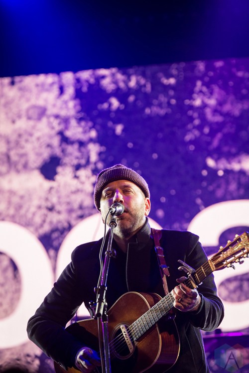 TORONTO, ON - APRIL 05 - City And Colour performs at Yonge-Dundas Square in Toronto on April 05, 2018. (Photo: Brendan Albert/Aesthetic Magazine)