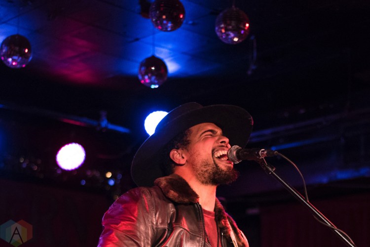 TORONTO, ON - APRIL 10: Devon Gilfillian performs at Horseshoe Tavern in Toronto on April 10, 2018. (Photo: Morgan Hotston/Aesthetic Magazine)
