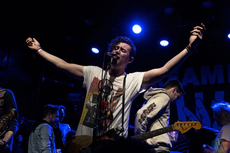 TORONTO, ON - APRIL 01: Dreamers performs at The Mod Club in Toronto on April 01, 2018. (Photo: Theo Rallis/Aesthetic Magazine)