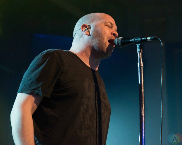 CALGARY, AB - APRIL 27: Finger Eleven performs at Palace Theatre in Calgary on April 27, 2018. (Photo: Adriana Malinowska/Aesthetic Magazine)