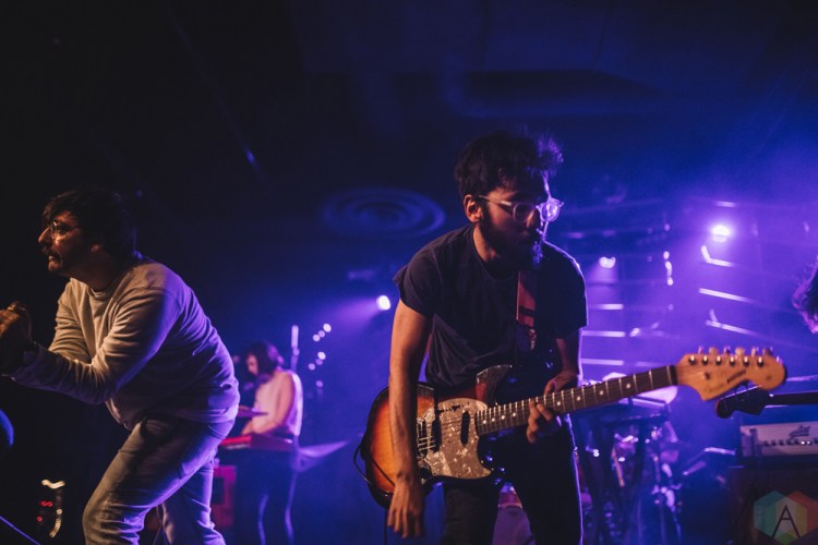 SACRAMENTO, CA - APRIL 06: Foxing performs at Ace of Spades in Sacramento, California on April 06, 2018. (Photo: Kyle Simmons/Aesthetic Magazine)