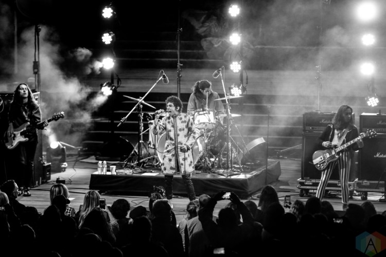 LOS ANGELES, CA - APRIL 16: Greta Van Fleet performs at John Anson Ford Theatre in Los Angeles, California on April 16, 2018. (Photo: Melanie Escombe/Aesthetic Magazine)