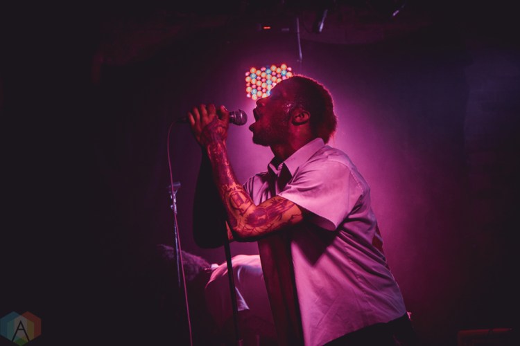 TORONTO, ON - APRIL 15: Ho99o9 performs at Velvet Underground in Toronto on April 15, 2018. (Photo: Sarah McNeil/Aesthetic Magazine)