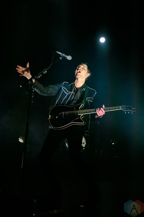 TORONTO, ON - APRIL 08: James Bay performs at Danforth Music Hall in Toronto on April 08, 2018. (Photo: Alyssa Balistreri/Aesthetic Magazine)