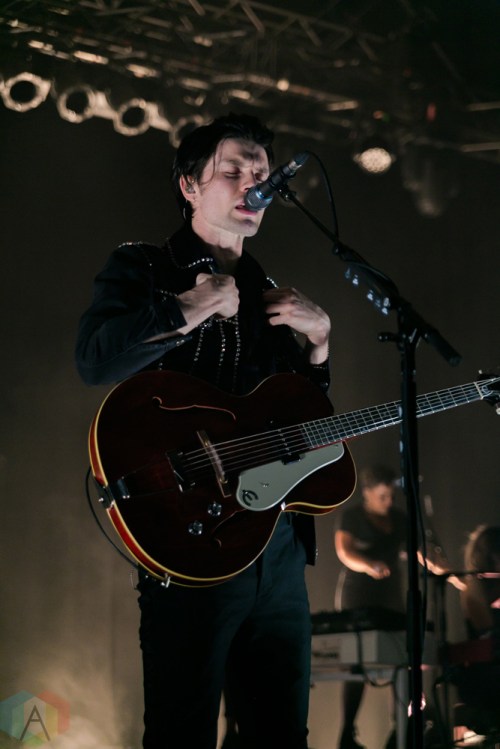 TORONTO, ON - APRIL 08: James Bay performs at Danforth Music Hall in Toronto on April 08, 2018. (Photo: Alyssa Balistreri/Aesthetic Magazine)