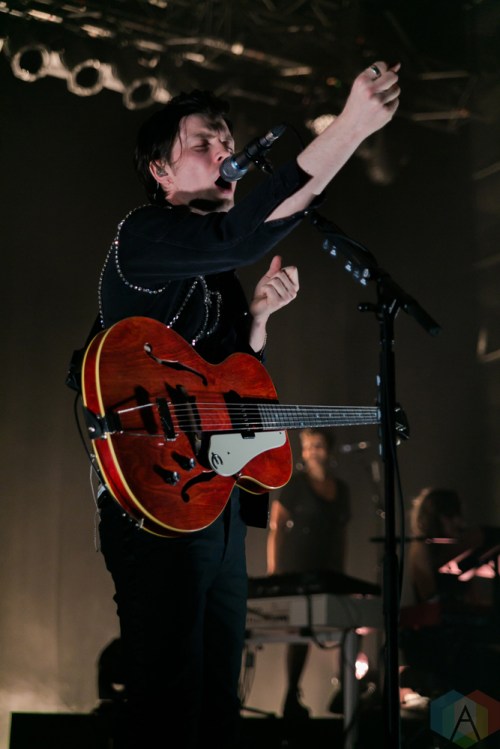 TORONTO, ON - APRIL 08: James Bay performs at Danforth Music Hall in Toronto on April 08, 2018. (Photo: Alyssa Balistreri/Aesthetic Magazine)