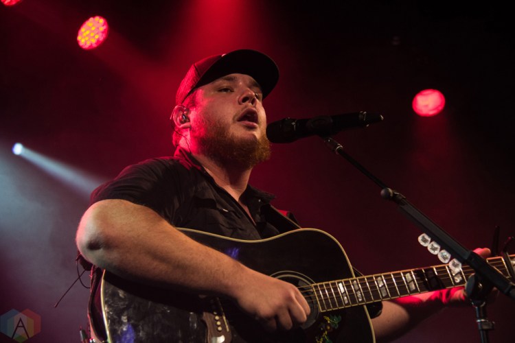 VANCOUVER, BC - APRIL 23: Luke Combs performs at Commodore Ballroom in Vancouver on April 23, 2018. (Photo: Emily Chin/Aesthetic Magazine)
