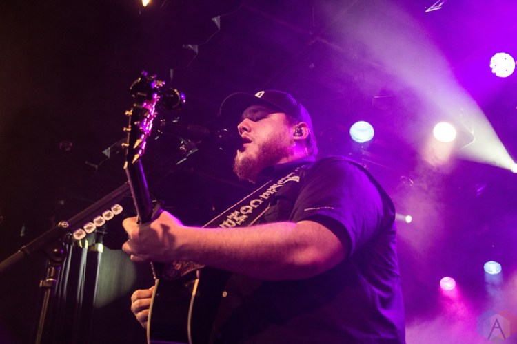 VANCOUVER, BC - APRIL 23: Luke Combs performs at Commodore Ballroom in Vancouver on April 23, 2018. (Photo: Emily Chin/Aesthetic Magazine)