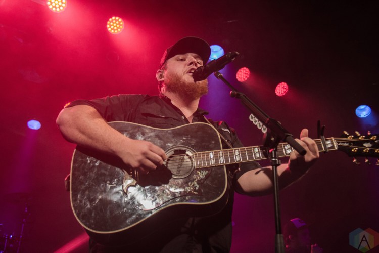 VANCOUVER, BC - APRIL 23: Luke Combs performs at Commodore Ballroom in Vancouver on April 23, 2018. (Photo: Emily Chin/Aesthetic Magazine)