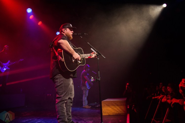 VANCOUVER, BC - APRIL 23: Luke Combs performs at Commodore Ballroom in Vancouver on April 23, 2018. (Photo: Emily Chin/Aesthetic Magazine)