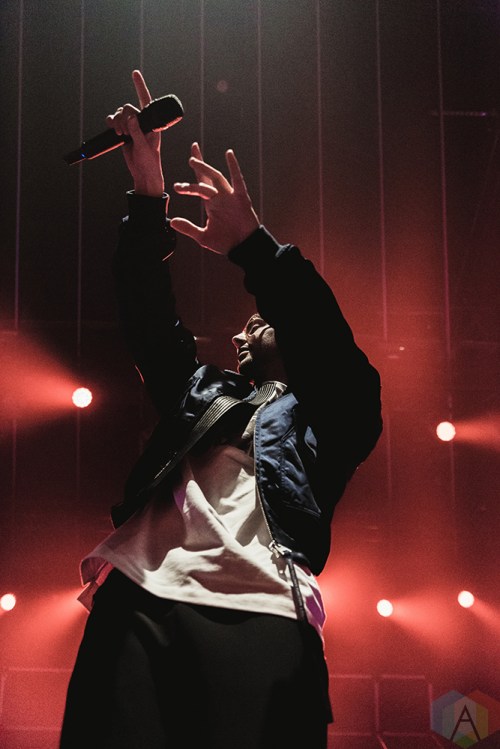 TORONTO, ON - APRIL 04: Majid Jordan performs at Rebel in Toronto on April 04, 2018. (Photo: Anton Mak/Aesthetic Magazine)