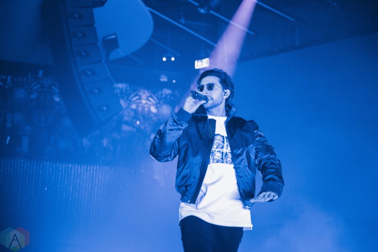 TORONTO, ON - APRIL 04: Majid Jordan performs at Rebel in Toronto on April 04, 2018. (Photo: Anton Mak/Aesthetic Magazine)