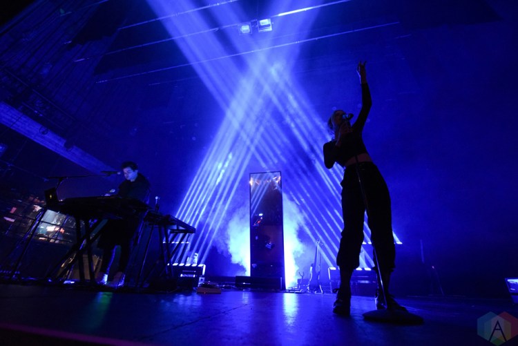 LOS ANGELES, CA - APRIL 12: Marian Hill performs at Fonda Theatre in Los Angeles, California on April 12, 2018. (Photo: Matt Harding/Aesthetic Magazine)