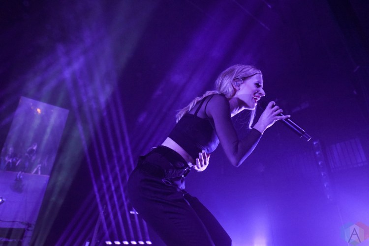 LOS ANGELES, CA - APRIL 12: Marian Hill performs at Fonda Theatre in Los Angeles, California on April 12, 2018. (Photo: Matt Harding/Aesthetic Magazine)