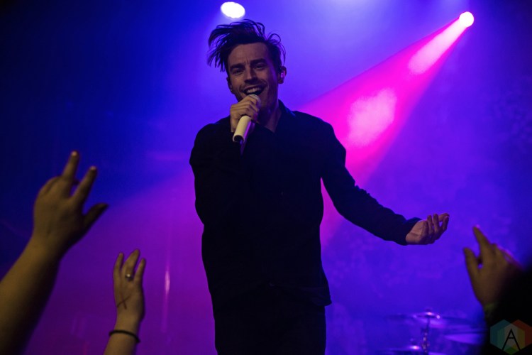 TORONTO, ON - APRIL 01: New Politics performs at The Mod Club in Toronto on April 01, 2018. (Photo: Theo Rallis/Aesthetic Magazine)