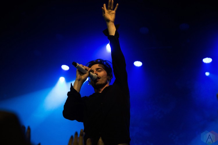TORONTO, ON - APRIL 01: New Politics performs at The Mod Club in Toronto on April 01, 2018. (Photo: Theo Rallis/Aesthetic Magazine)