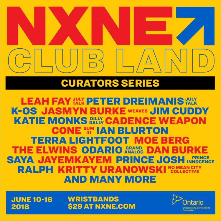 NXNE Club Land 2018