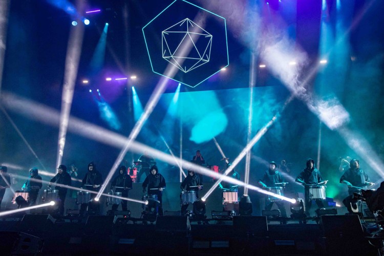 INDIO, CA - APRIL 22: Odesza performs at Coachella at Empire Polo Club in Indio, California on April 22, 2018. (Photo: Mark Ostrom)