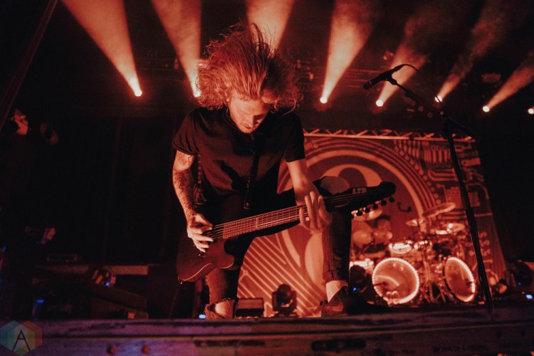 MANCHESTER, UK - APRIL 23: Of Mice & Men performs at O2 Ritz Manchester in Manchester, UK on April 23, 2018. (Photo: Harris Tomlinson-Spence/Aesthetic Magazine)