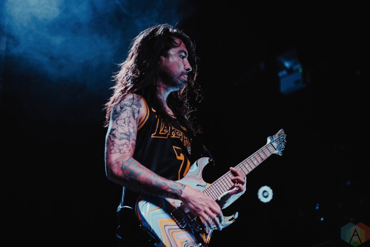 MANCHESTER, UK - APRIL 23: Of Mice & Men performs at O2 Ritz Manchester in Manchester, UK on April 23, 2018. (Photo: Harris Tomlinson-Spence/Aesthetic Magazine)