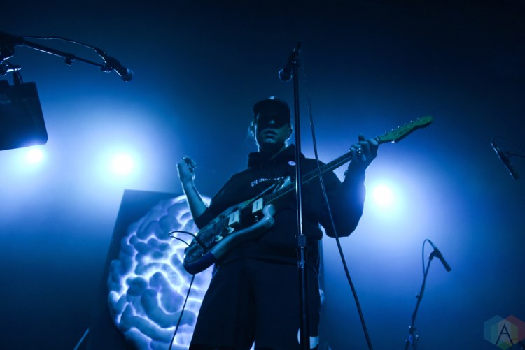 LOS ANGELES, CA - APRIL 12: Sir Sly performs at Fonda Theatre in Los Angeles, California on April 12, 2018. (Photo: Matt Harding/Aesthetic Magazine)