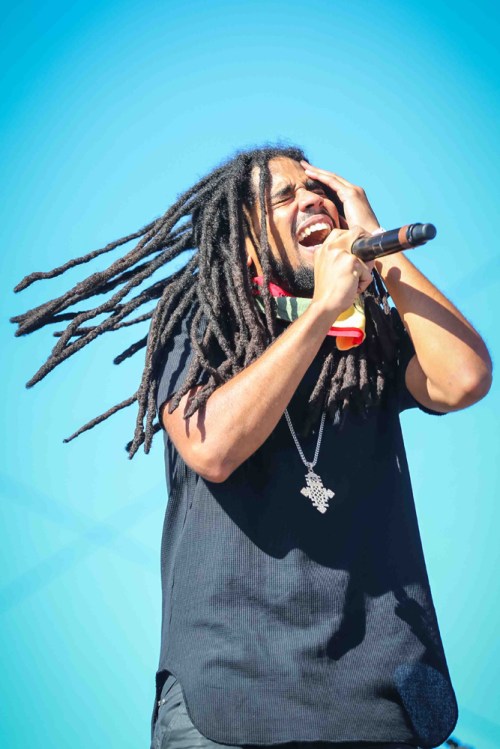 INDIO, CA - APRIL 20: Skip Marley performs at Coachella at Empire Polo Club in Indio, California on April 20, 2018. (Photo: Mark Ostrom)