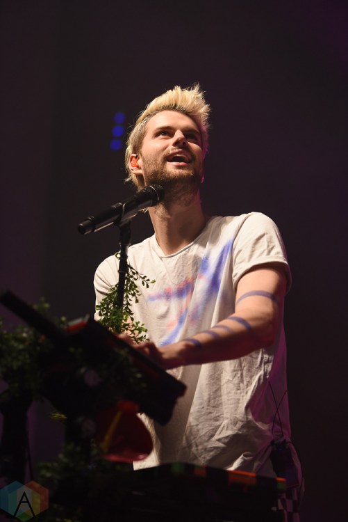 TORONTO, ON - APRIL 28: Sofi Tukker performs at Danforth Music Hall in Toronto on April 28, 2018. (Photo: Jaime Espinoza/Aesthetic Magazine)