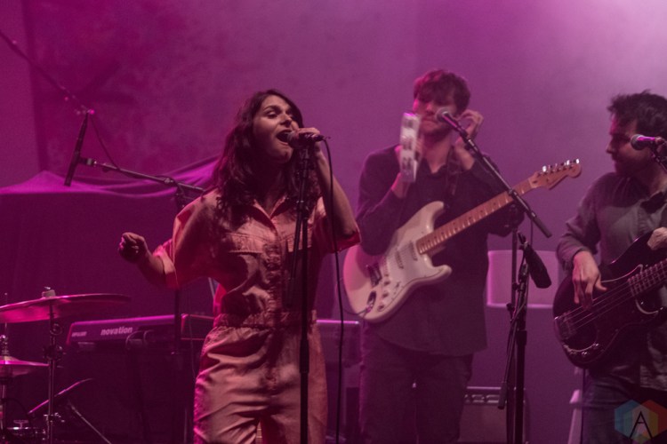 PHILADELPHIA, PA - APRIL 10: The Greeting Committee performs at Union Transfer in Philadelphia on April 10, 2018. (Photo: Al Mannarino/Aesthetic Magazine)