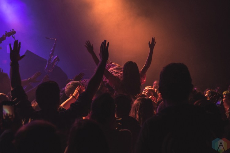 PHILADELPHIA, PA - APRIL 10: The Greeting Committee performs at Union Transfer in Philadelphia on April 10, 2018. (Photo: Al Mannarino/Aesthetic Magazine)