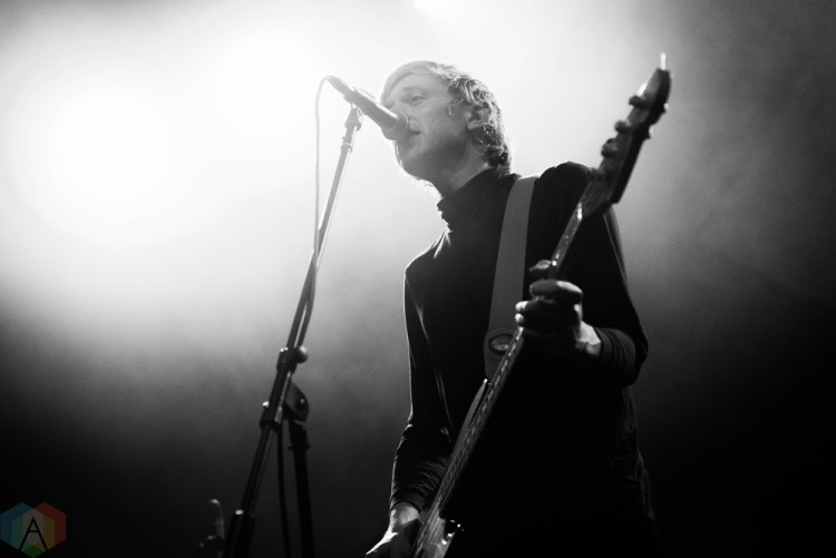 CHICAGO, IL - APRIL 17: Tokyo Police Club performs at Riviera Theatre in Chicago on April 17, 2018. (Photo: Katie Kuropas/Aesthetic Magazine)