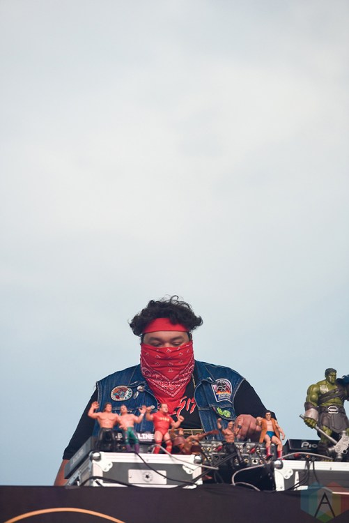 TORONTO, ON - MAY 26: A Tribe Called Red performs at CBC Music Festival at Echo Beach in Toronto on May 26, 2018. (Photo: Jaime Espinoza/Aesthetic Magazine)