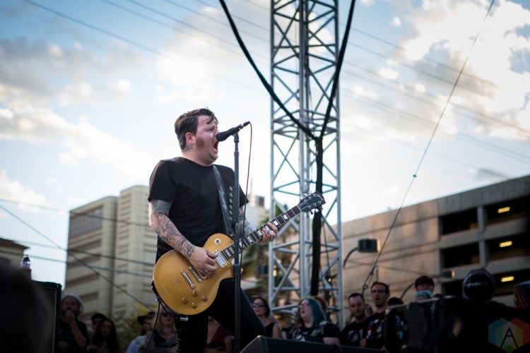 LAS VEGAS, NV – MAY 28: Against Me performs at Punk Rock Bowling in Las Vegas on May 28, 2018. (Photo: Meghan Lee/Aesthetic Magazine)