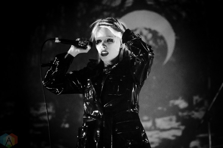 TORONTO, ON - MAY 11: Alice Glass performs at The Mod Club in Toronto on May 11, 2018. (Photo: Brendan Albert/Aesthetic Magazine)