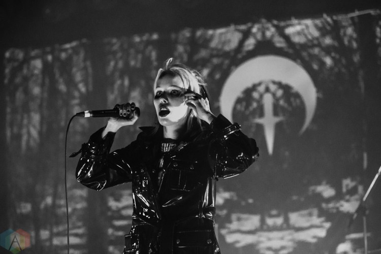 TORONTO, ON - MAY 11: Alice Glass performs at The Mod Club in Toronto on May 11, 2018. (Photo: Brendan Albert/Aesthetic Magazine)