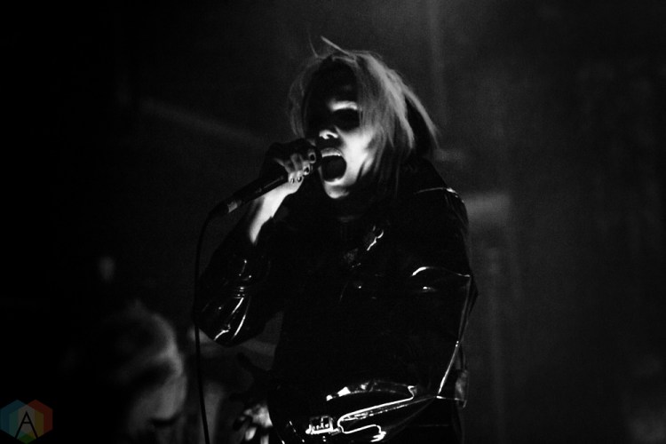 TORONTO, ON - MAY 11: Alice Glass performs at The Mod Club in Toronto on May 11, 2018. (Photo: Brendan Albert/Aesthetic Magazine)