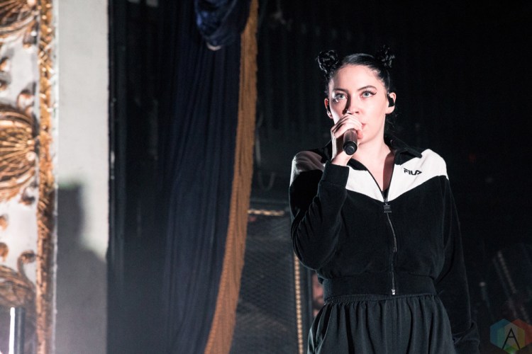 TORONTO, ON - MAY 15: Bishop Briggs performs at The Opera House in Toronto on May 15, 2018. (Photo: Brendan Albert/Aesthetic Magazine)