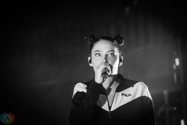 TORONTO, ON - MAY 15: Bishop Briggs performs at The Opera House in Toronto on May 15, 2018. (Photo: Brendan Albert/Aesthetic Magazine)