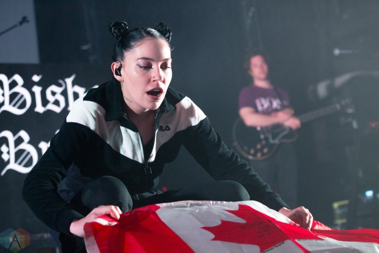 TORONTO, ON - MAY 15: Bishop Briggs performs at The Opera House in Toronto on May 15, 2018. (Photo: Brendan Albert/Aesthetic Magazine)