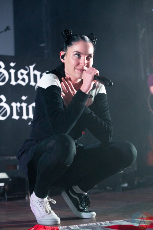 TORONTO, ON - MAY 15: Bishop Briggs performs at The Opera House in Toronto on May 15, 2018. (Photo: Brendan Albert/Aesthetic Magazine)