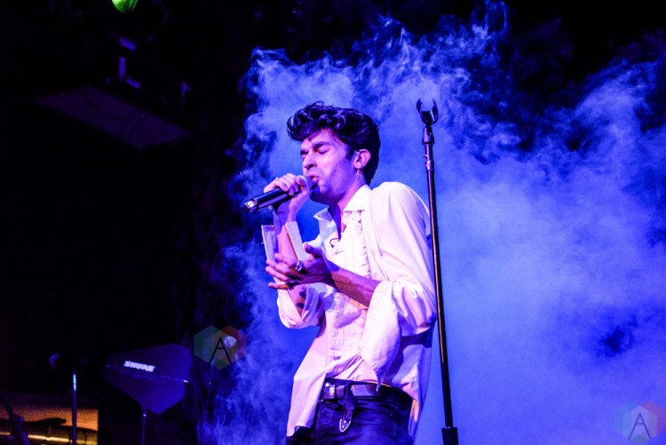 NEW YORK, NY - MAY 01: Bobi Andonov performs at The Box in New York City on May 01, 2018. (Photo: Alex Bear/Aesthetic Magazine)