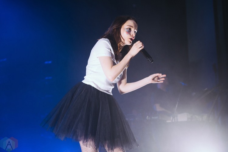 TORONTO, ON - MAY 19: CHVRCHES performs at Danforth Music Hall in Toronto on May 19, 2018. (Photo: Josh Moody/Aesthetic Magazine)