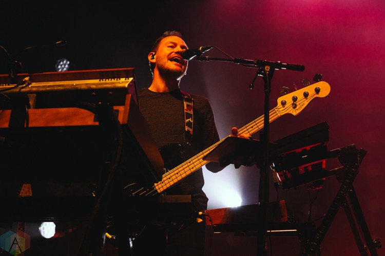 TORONTO, ON - MAY 19: CHVRCHES performs at Danforth Music Hall in Toronto on May 19, 2018. (Photo: Josh Moody/Aesthetic Magazine)