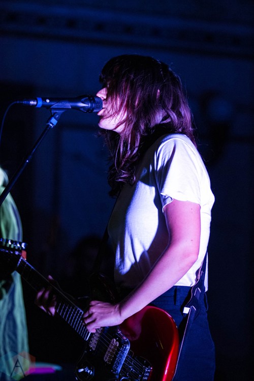 CHICAGO, IL - MAY 21: Courtney Barnett performs at Preston Bradley Hall in Chicago on May 21, 2018. (Photo: Kris Cortes/Aesthetic Magazine)
