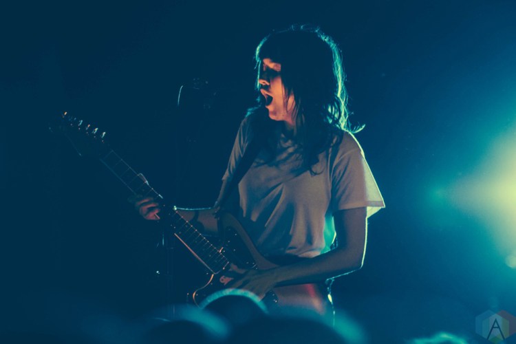 CHICAGO, IL - MAY 21: Courtney Barnett performs at Preston Bradley Hall in Chicago on May 21, 2018. (Photo: Kris Cortes/Aesthetic Magazine)