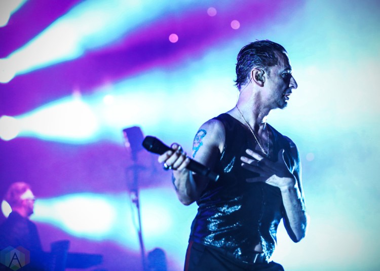 ANAHEIM, CA - MAY 22: Depeche Mode performs at Honda Center in Anaheim, California on May 22, 2018. (Photo: Melanie Escombe/Aesthetic Magazine)