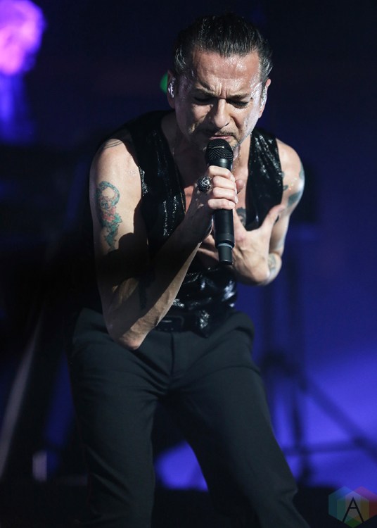 ANAHEIM, CA - MAY 22: Depeche Mode performs at Honda Center in Anaheim, California on May 22, 2018. (Photo: Melanie Escombe/Aesthetic Magazine)