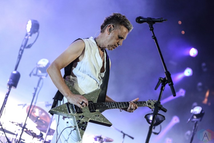 ANAHEIM, CA - MAY 22: Depeche Mode performs at Honda Center in Anaheim, California on May 22, 2018. (Photo: Melanie Escombe/Aesthetic Magazine)