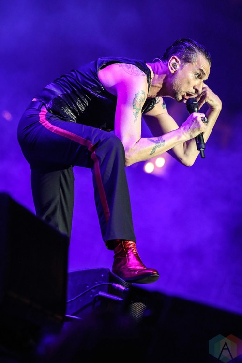 ANAHEIM, CA - MAY 22: Depeche Mode performs at Honda Center in Anaheim, California on May 22, 2018. (Photo: Melanie Escombe/Aesthetic Magazine)